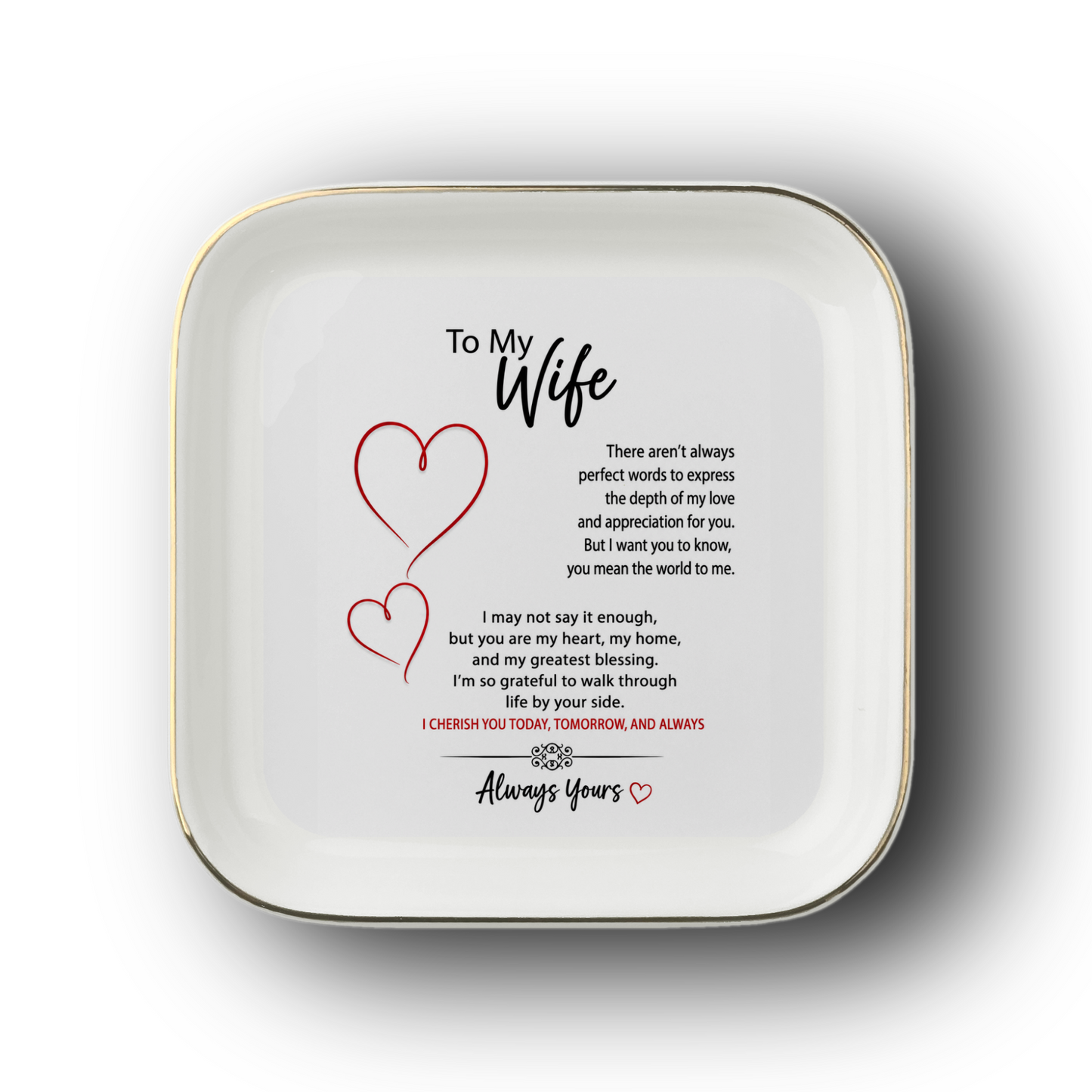 To My Wife — Love, Husband