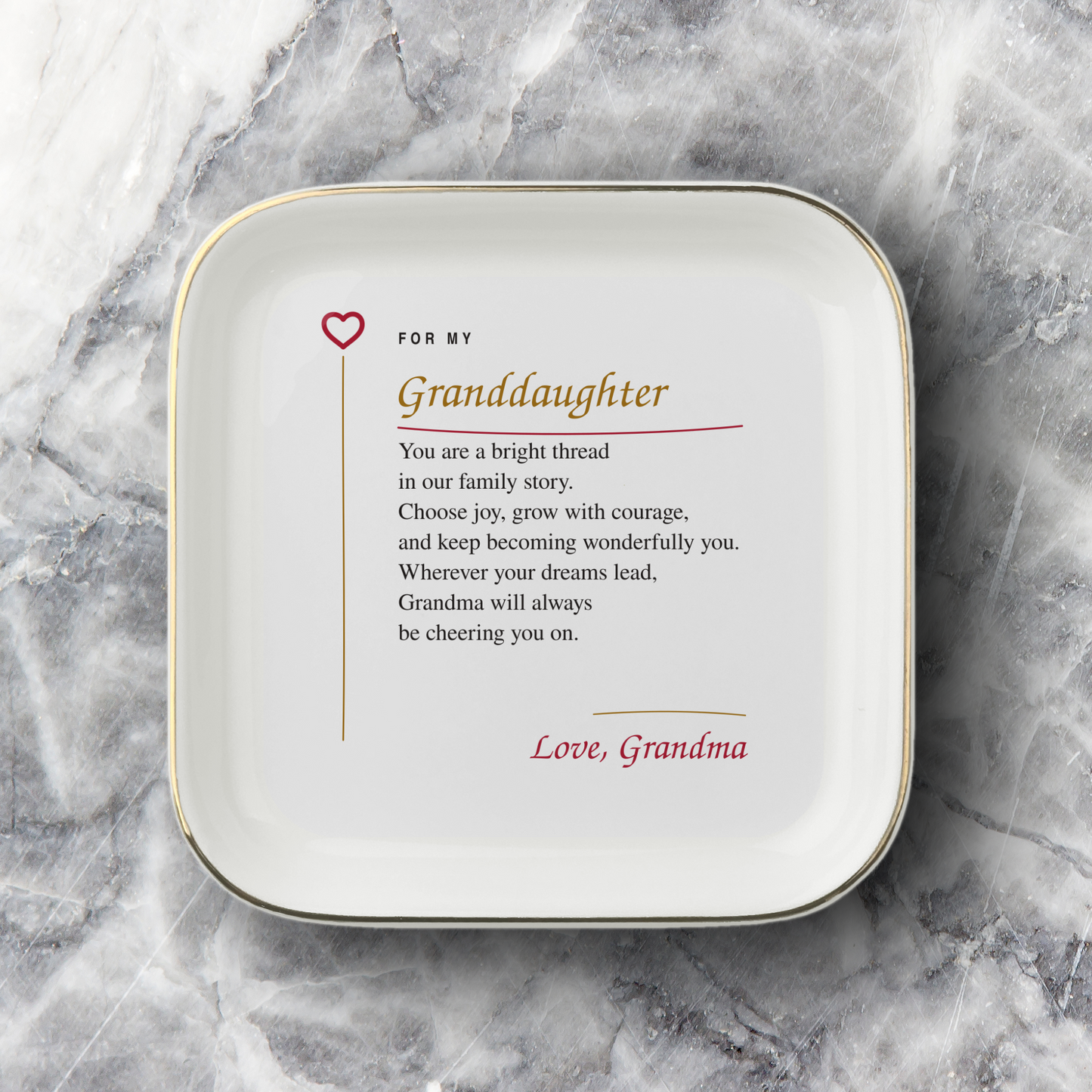 To My Granddaughter — Love, Grandma