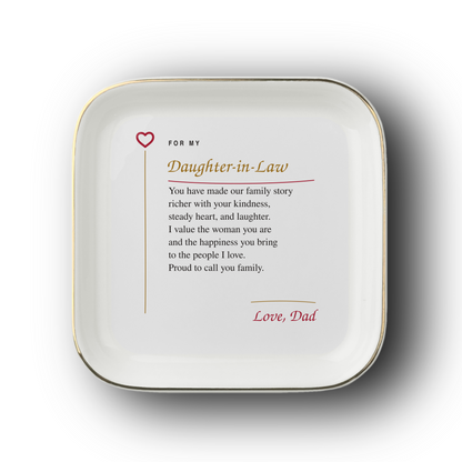 To My Daughter-in-Law — Love, Dad