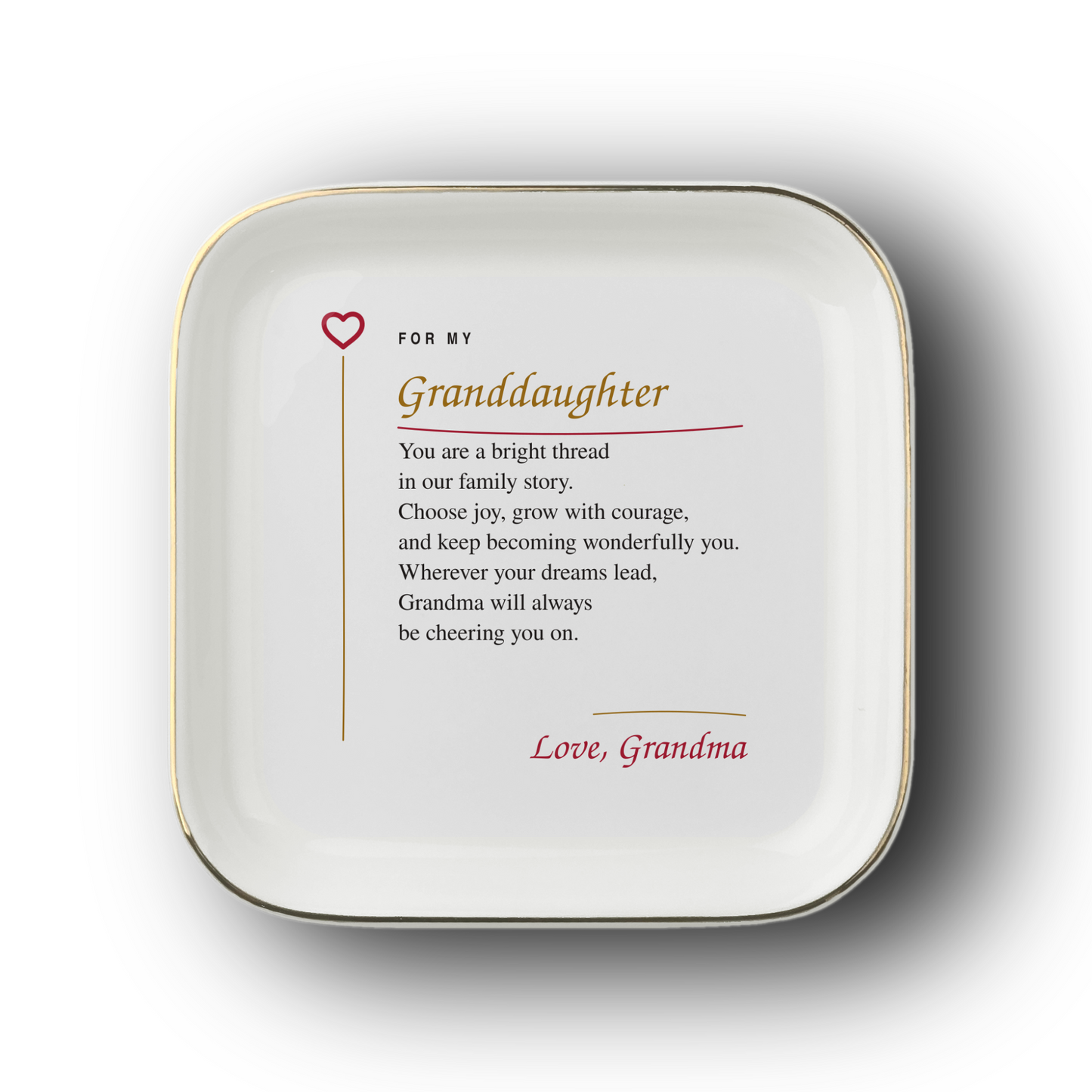 To My Granddaughter — Love, Grandma