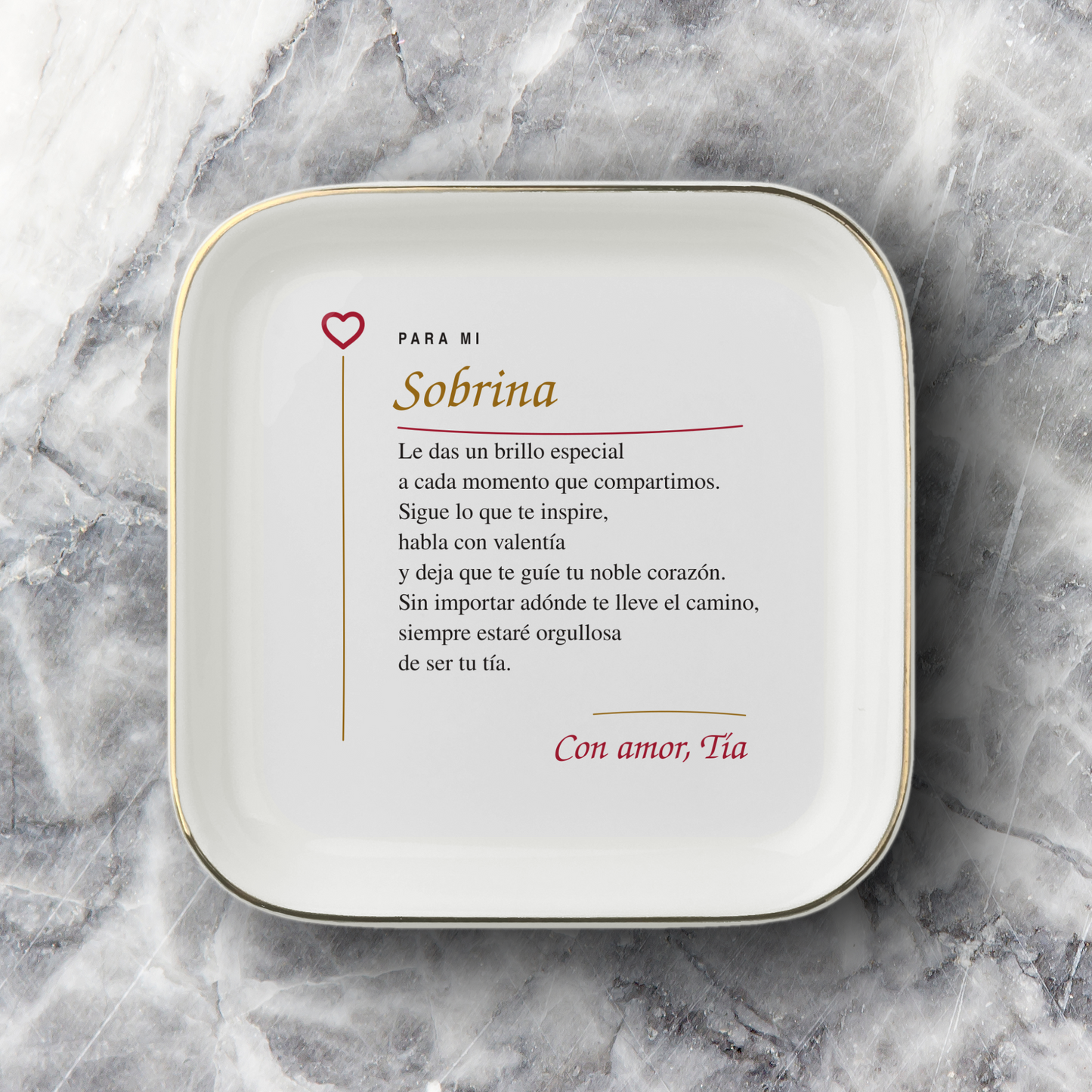 Para Mi Sobrina — Tía