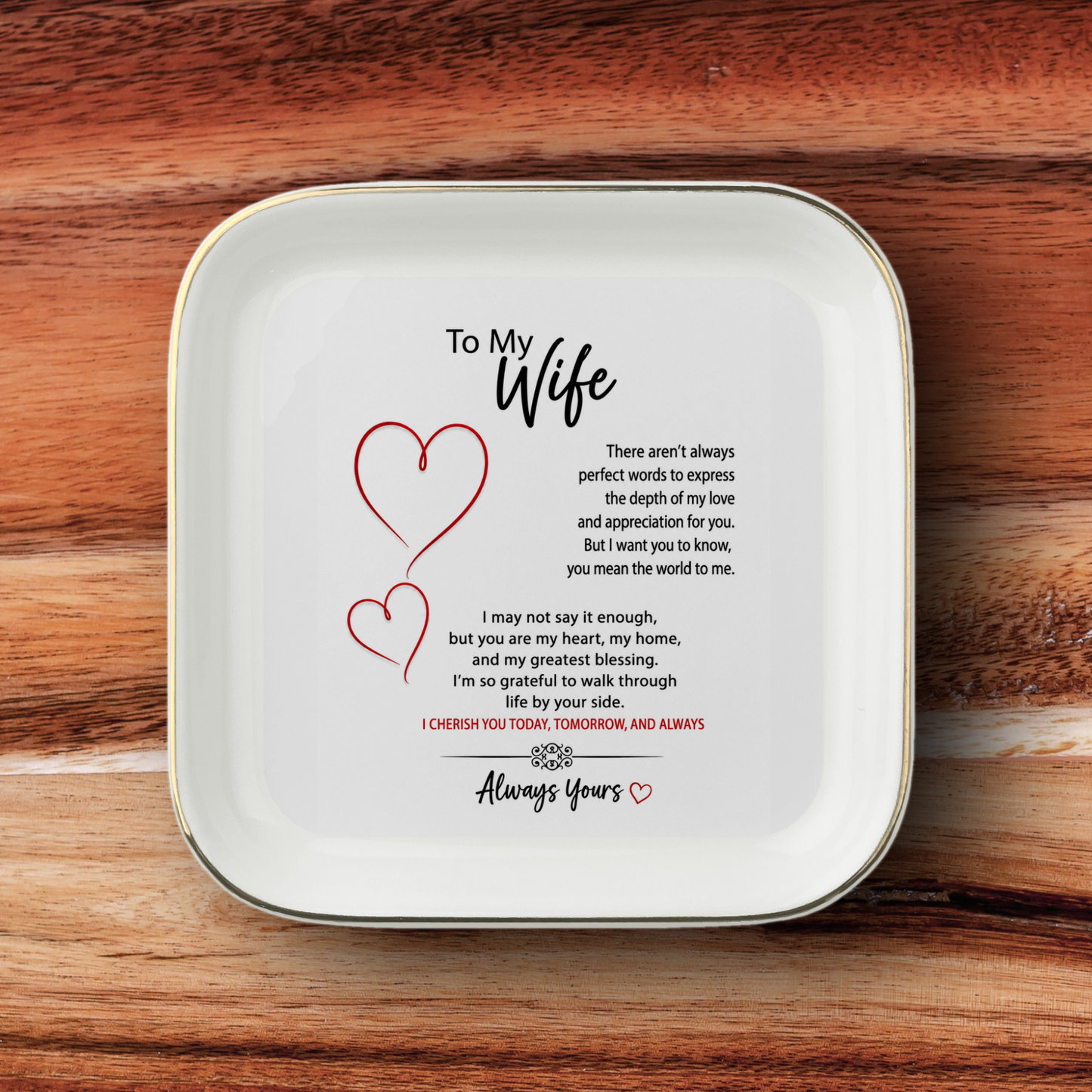 To My Wife — Love, Husband