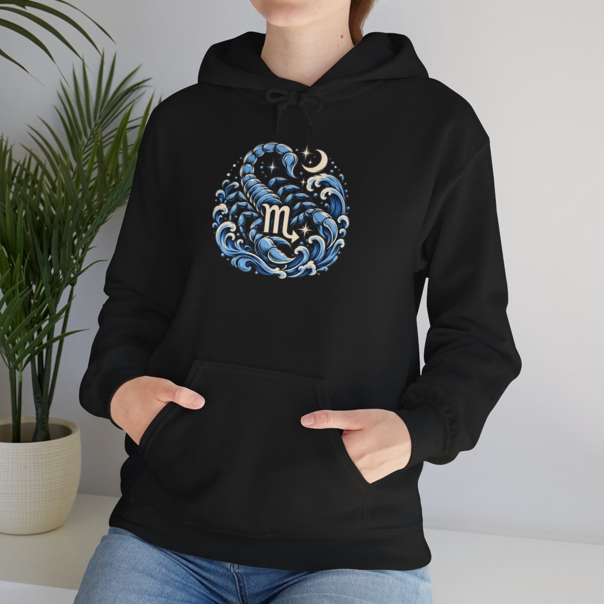 Zodiac Sign Hoodie | Unisex Black Astrology Sweatshirt