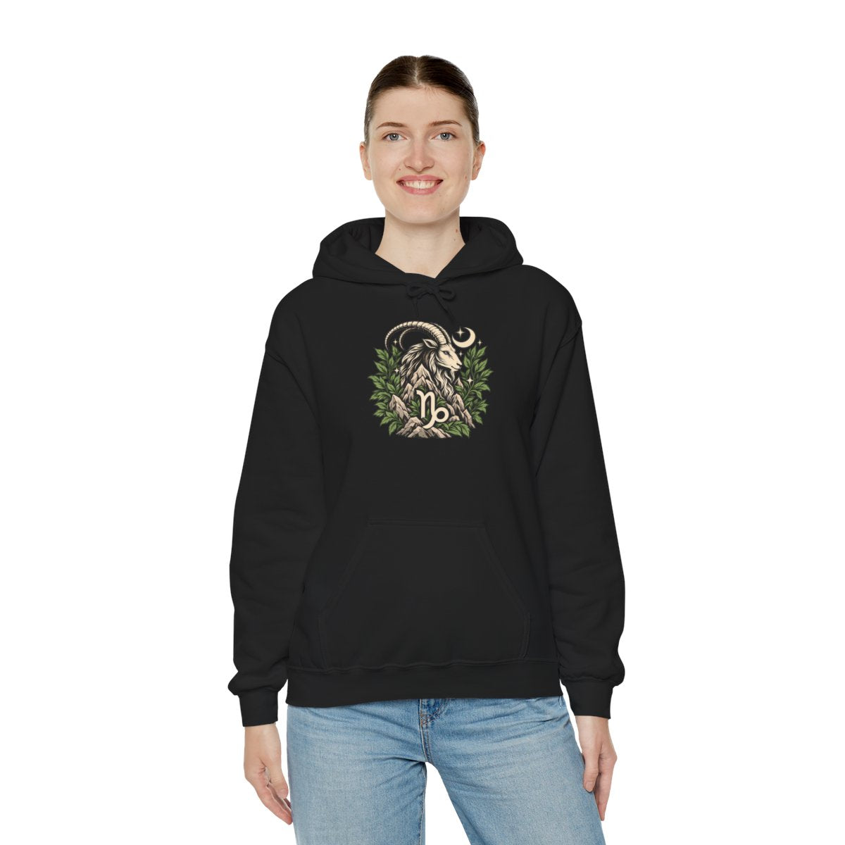 Zodiac Sign Hoodie | Unisex Black Astrology Sweatshirt