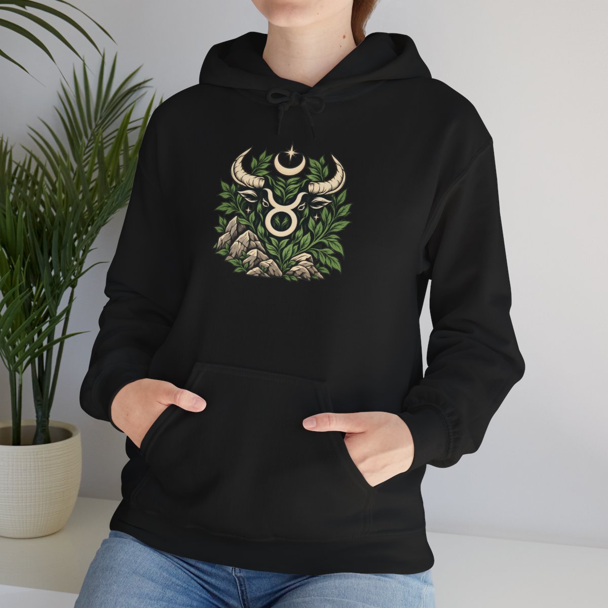 Zodiac Sign Hoodie | Unisex Black Astrology Sweatshirt