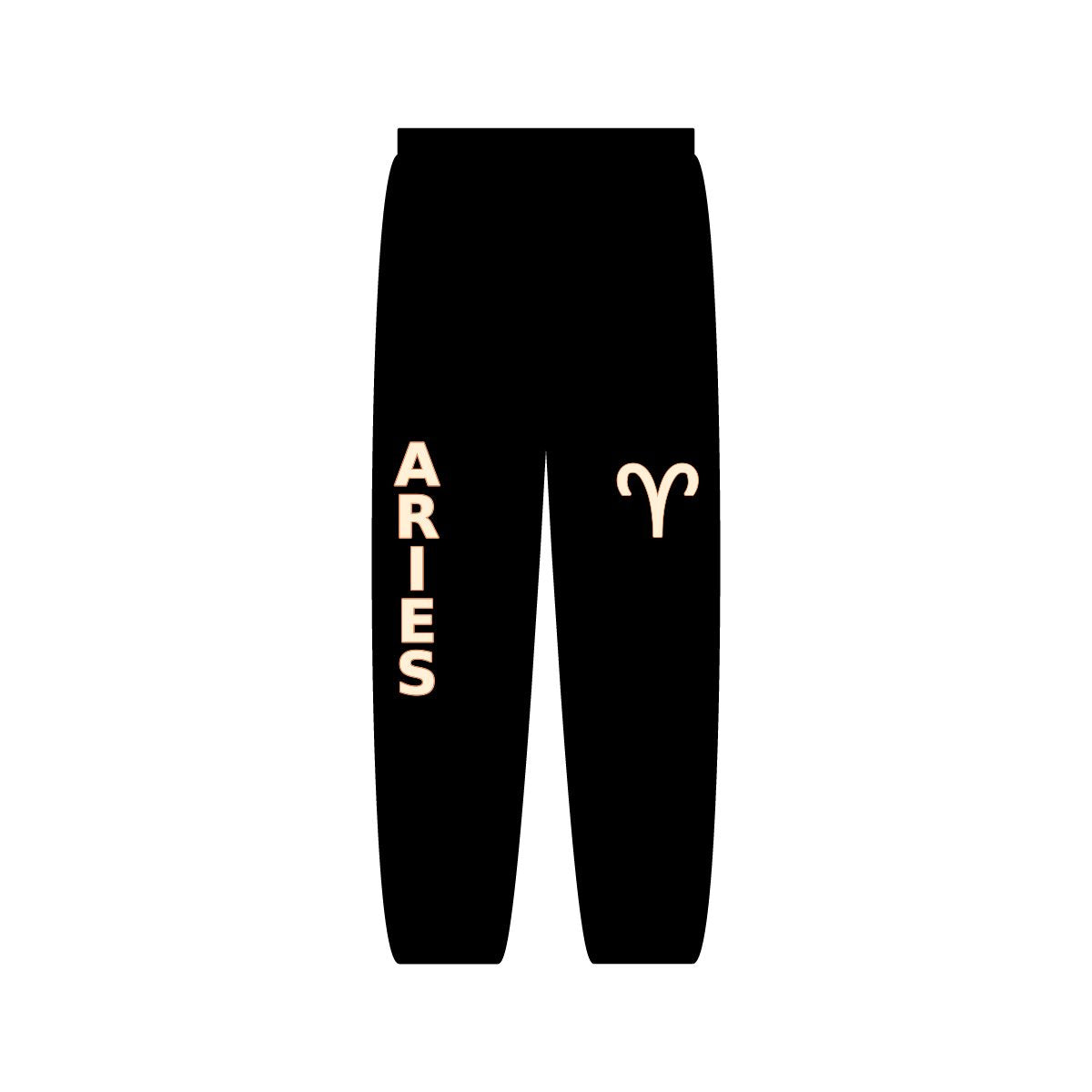 Zodiac Sign Sweatpants | Unisex Black Astrology Joggers