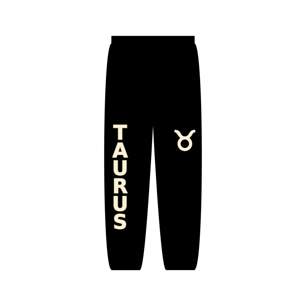Zodiac Sign Sweatpants | Unisex Black Astrology Joggers